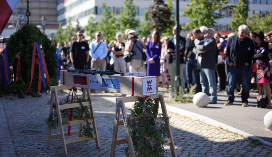 Richtfest am Kreativquartier in der Potsdamer Mitte 2023