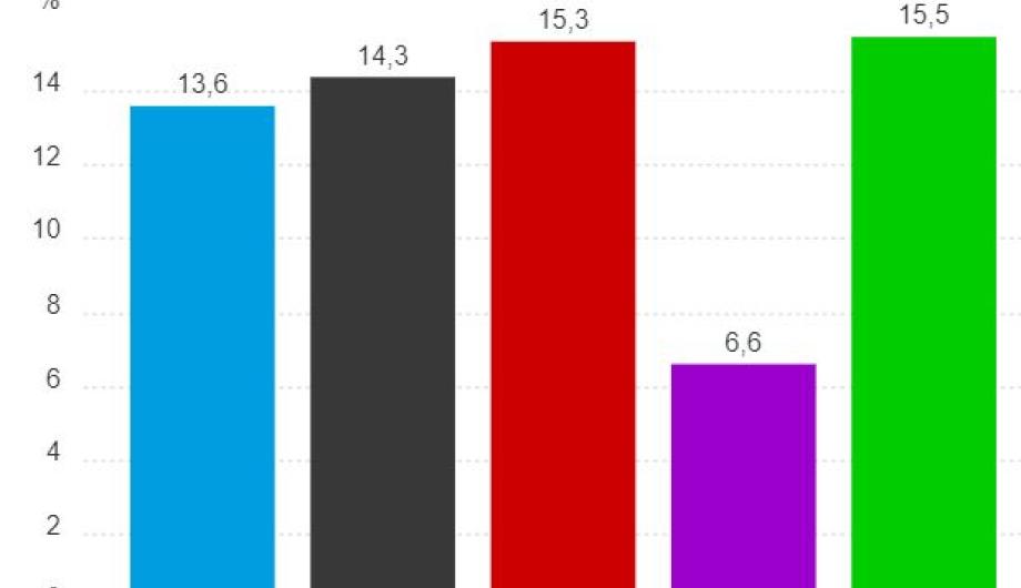 Wahlergebnis Europawahl 1