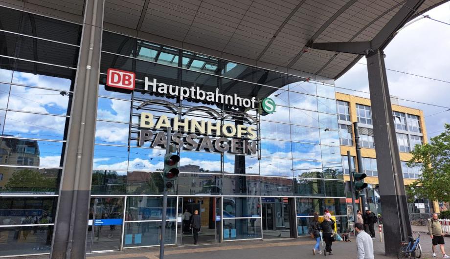 Der Hauptbahnhof in Potsdam