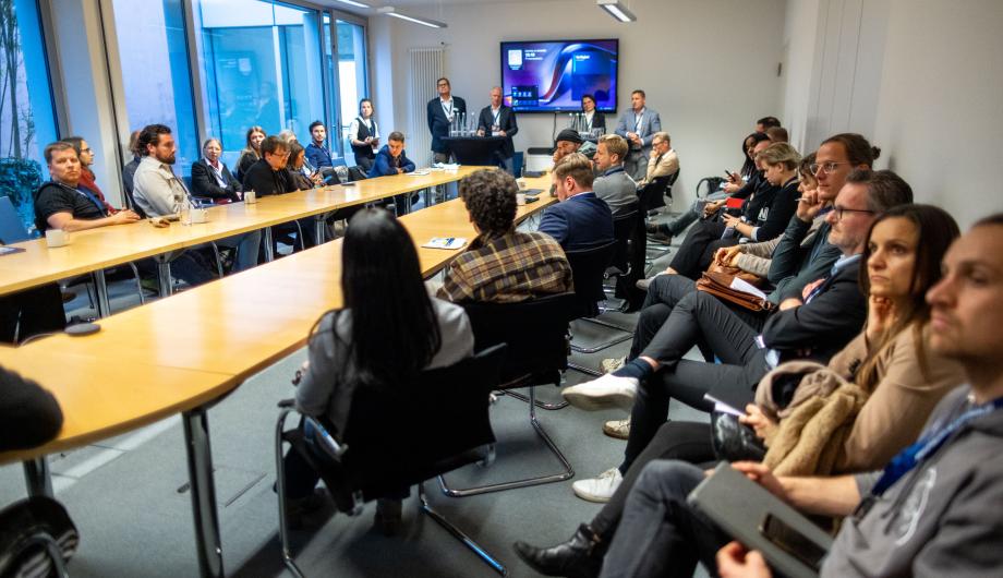 Marie Westreicher, Dietmar Koske, René Kramer, Ewa Andrzejuk-Nölte und Michael Maurer