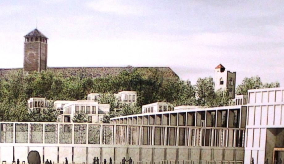 So könnnte die künftige Bebauung vom Brauhausberg aus aussehen.