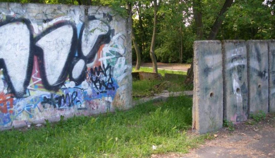 Legale Graffiti-Flächen in Potsdam, Knobelsdorffstraße/Haeckelstraße (© Archiv)