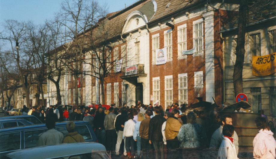 Tag der offenen Tür in der Lindenstraße 1990.