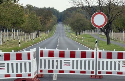 Straßensperrung Kampfmittelbeseitigung, 30. September 2026