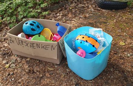 Verschenkeboxen Zu verschenken