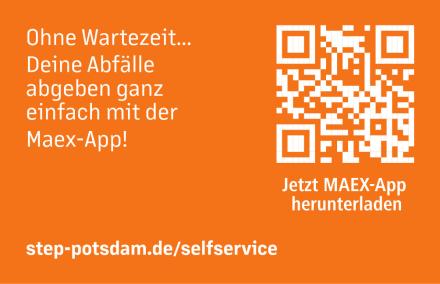 MAEX-App Self-Service Wertstoffhof Self-Service Wertstoffhof MAEX-App