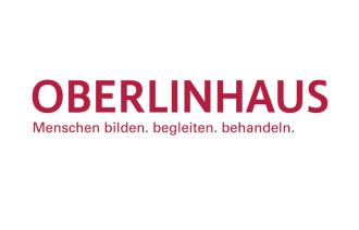 Logo mit Schriftzug Oberlinhaus - Menschen bilden, begleiten, behandeln