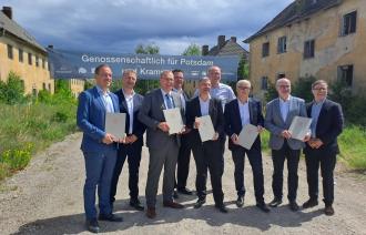 Entscheidungsträger im neuen Stadtteil Krampnitz