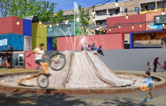 Ein Sommertag am Magnus-Zeller-Platz
