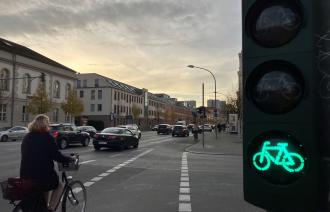 Verkehr auf der Breiten Straße