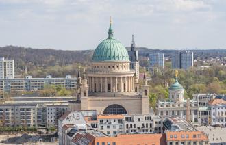 Nikolaikirche Potsdam auf dem Alten Markt