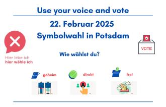 Plakat Symbolwahl 2025