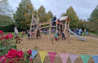 Spielplatzeröffnung Von-Stechow-Straße Fahrland