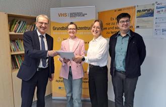 Förderung des Grundbildungszentrums für drei Jahre gesichert