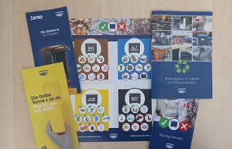 Informationsmaterialien zum Thema Abfall