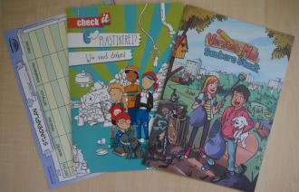 Bild von den Heften für die Umweltbildung