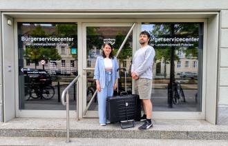 Bürgerservice mit Bürgerkoffer