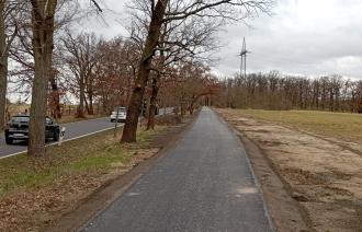 Radweg Bornimer Chaussee