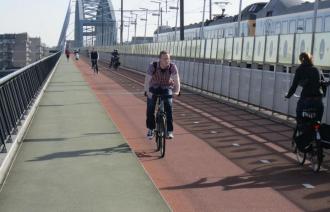 Ein Beispiel für eine Radschnellverbindung