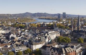 Panorama der Stadt Bonn