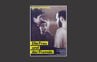 Filmplakat "Die Frau und der Fremde"