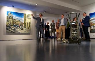 Ausstellungseröffnung Christopher Lehmpfuhl