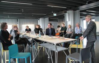Projektdiskussion mit Gestaltungsrat