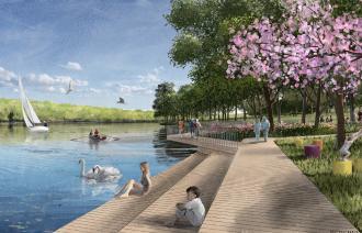2. Wertungsrundgang Perspektive Wettbewerb Griebnitzsee