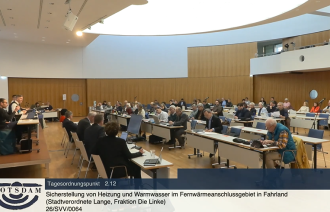 Screenshot 14. öffentliche Sitzung der Versammlung der Stadtverordneten vom 21. Januar 2026