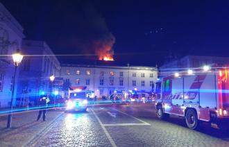 Feuerwehr - Brand in der Schloßstraße