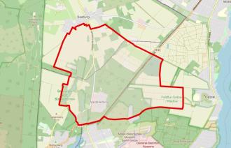 Sperrkreis Kampfmittelfund bei Groß Glienicke