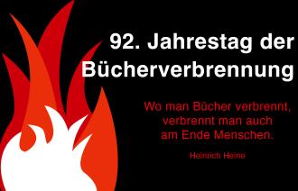 92. Jahrestag der Bücherverbrennung in Potsdam