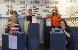  „Die Weltverbesserungsmaschine“ mit dem Team des Potsdam Museums.