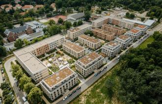 ProPotsdam Wohnungsbau - Luftbild Heinrich Mann Allee