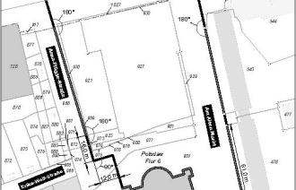 Zu sehen ist der Geltungsbereich des Bebauungsplans SAN-P 20