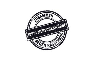 100 % Menschenwürde – Zusammen gegen Rassismus