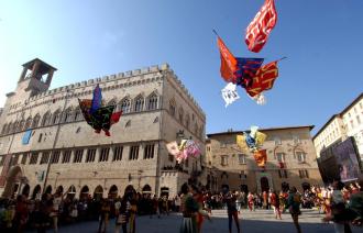 Sbandieratori Perugia (© Stadt Perugia)
