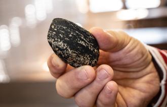 5000 Jahre altes Steinbeil,
