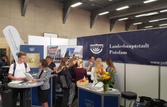 Die Landeshauptstadt Potsdam ist auf der Bildungsmesse vocatium 2019 mit einem Stand vertreten.