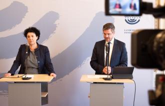 Pressekonferenz zu Corona am 19. März 2020