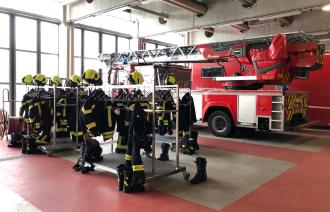Die Feuerwehr Potsdam testet beim Warntag den Ernstfall.