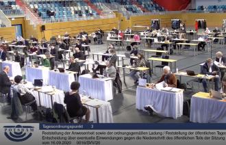 Sitzung der Stadtverordnetenversammlung vom 4. November 2020