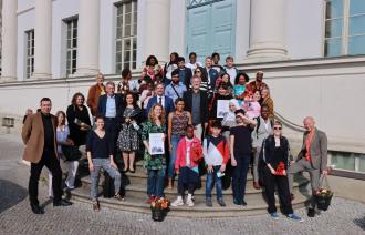 Die Bewerber*innen des Integrationspreises 2021.