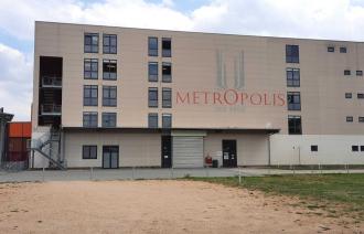 Metropolishalle als Notunterkunft,