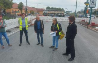 Innovativer Belag für die Behlertstraße.