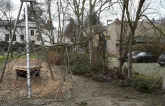 Teilsperrung von öffentlichen Spielflächen