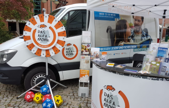 Info-Stand ALFA-Mobil,