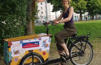 Pop-Up-Bibliothek: Stadt- und Landesbibliothek unterwegs in Potsdam