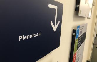 Plenarsaal.