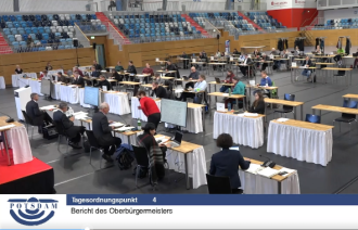  33. öffentliche Sitzung der Stadtverordnetenversammlung der Landeshauptstadt Potsdam vom 9. November 2022